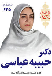 ●دکتر حبیبه عباسی استاد عمران دانشگاه تبریز: