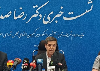 رضا صدیقی، نماینده مردم تبریز  در مجلس شورای اسلامی خبر داد: